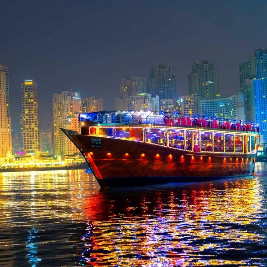 Dinner Dhow Cruise  (zona Creek) - Дубай