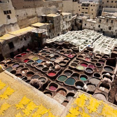 Chouara e Sidi Mousa le storiche concerie di Fes  - Fez