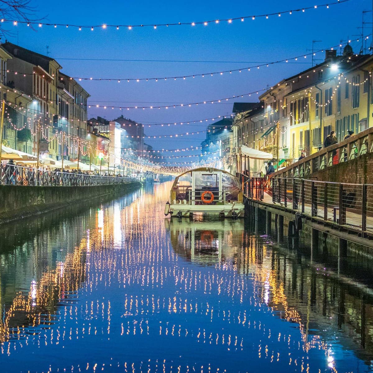 Navigli-Viertel in Mailand: Symbol der Mailänder Szene - Mailand