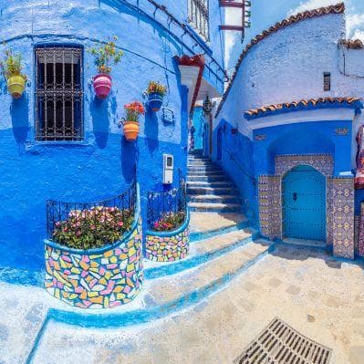 Passeggiare tra i vicoli di Chefchaouen, la Perla Blu del Marocco - Mequinez (Meknes)