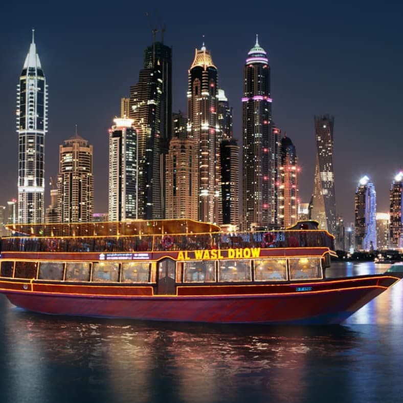 Dinner Dhow Cruise  (zona Marina) - Dubaj