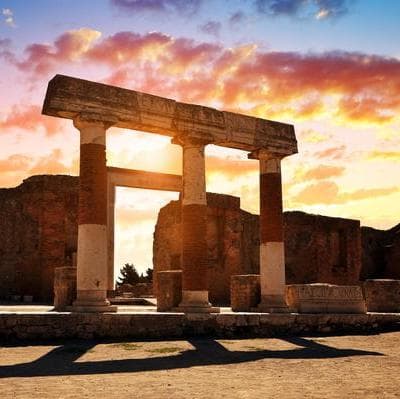 Visite de Pompéi - Pompéi