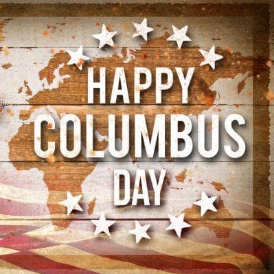 La caratteristica Columbus Day Parade - New York NY