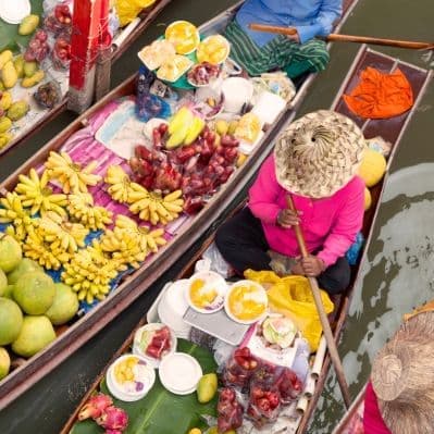 Visita del Mercato Galleggiante Damnoen Sadouak e del “Mercato dei Treni” - Bangkok