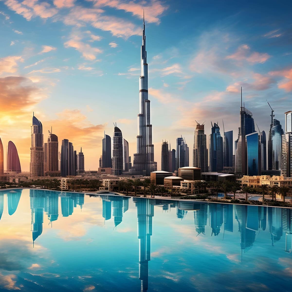 Burj Khalifa Entrance - Dubaï