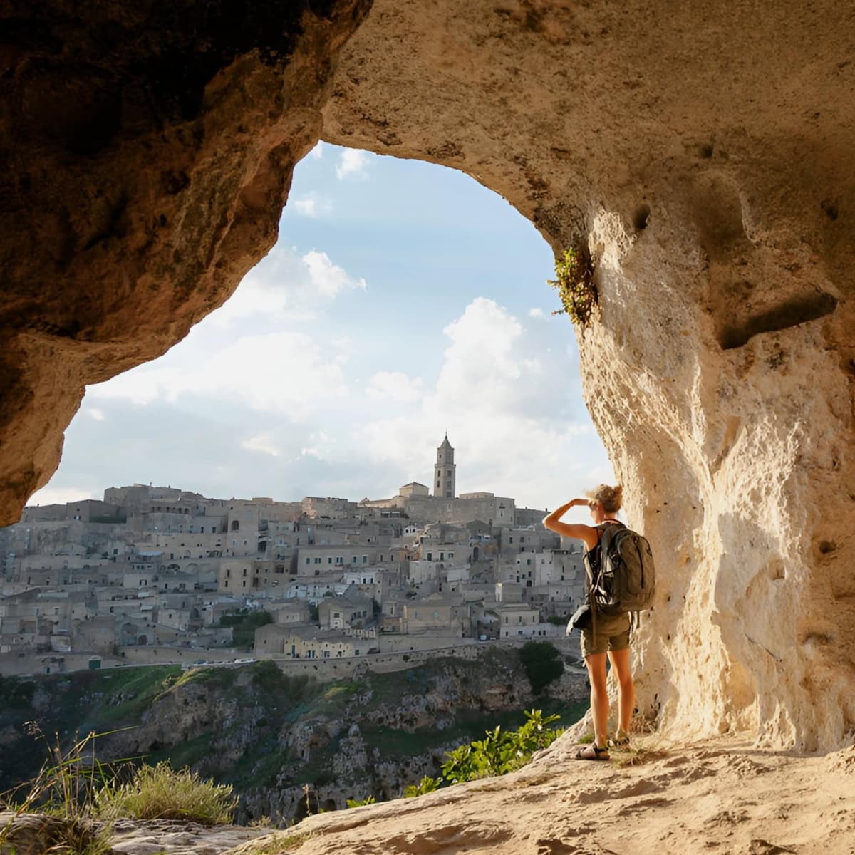 Im Park der Murgia Materana zwischen Natur und Geschichte - Matera