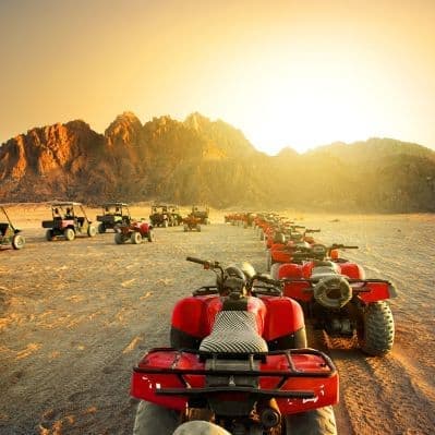 Escursione nel deserto a bordo di un Quad al tramonto - Sharm el-Sheikh