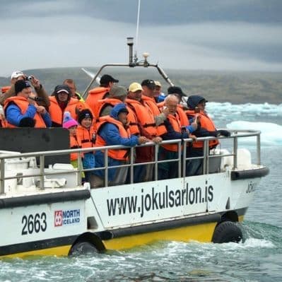 Navigare tra i ghiacci nella laguna glaciale Jökulsárlón - Breiðdalsvík (Breiddalsvik)