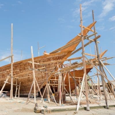 Visita al cantiere dei Dhow - Wahiba Sands