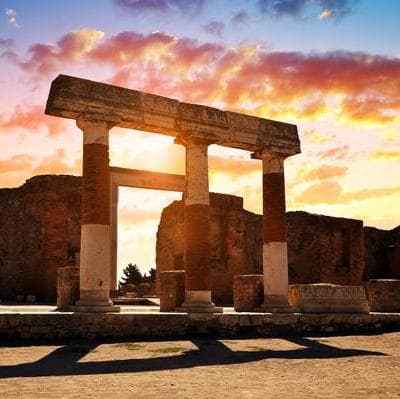 Visite à Pompéi - Pompéi