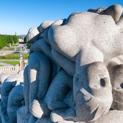 Il Parco Frogner con le originali sculture di Gustav Vigeland - Oslo