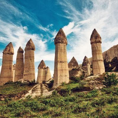 Il caratteristico paesaggio lunare, i villaggi trogloditi e le chiese rupestri della Cappadocia - Cappadocia