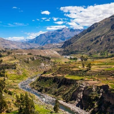 Visita della valle del Colca con sosta alla Cruz del Condor - Chivay