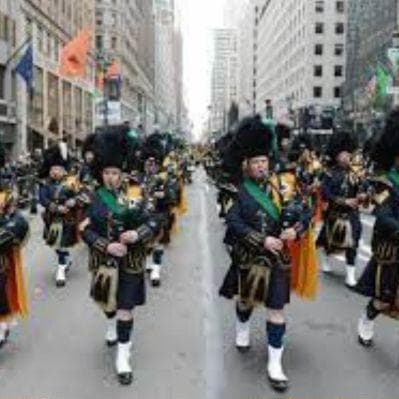 La caratteristica St.Patrick’s Day Parade - New York NY