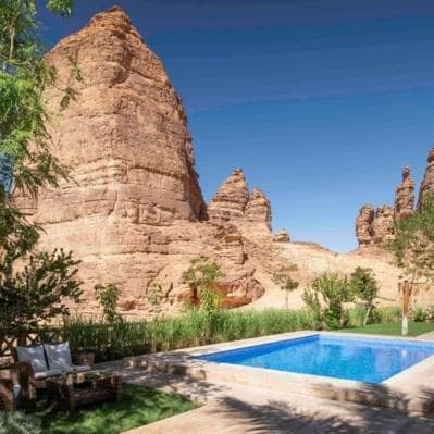 Sistemazione presso il rinomato Shaden Resort ad Al’Ula - AlUla