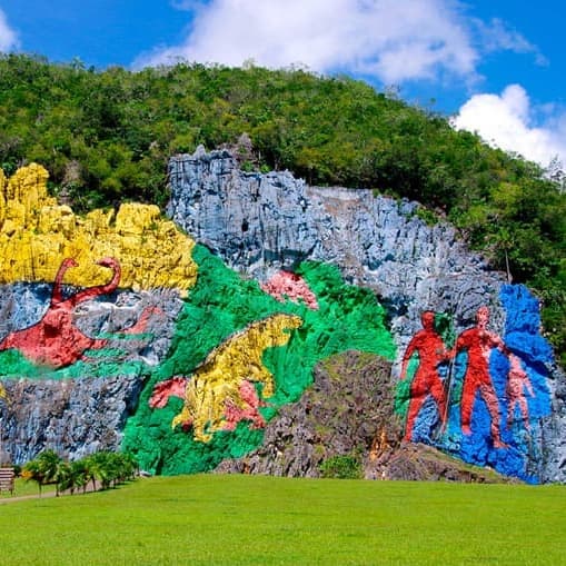 Visit to the Prehistoric Mural - Viñales, Cuba