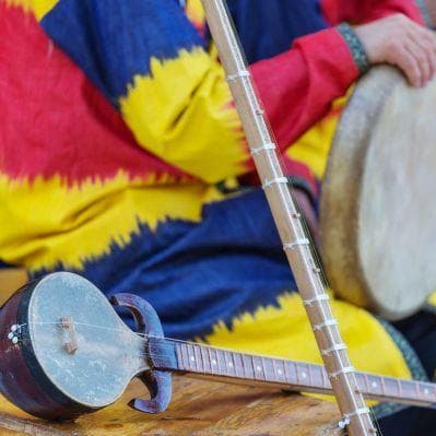 Una cena con spettacolo folk alla Madrasa Nadir Divan Begi   - Bukhara