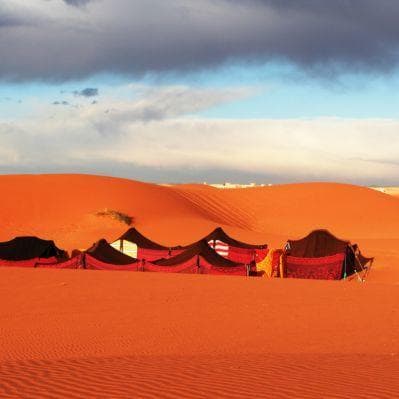 Trascorrere la notte nel meraviglioso deserto di Erg Chagaga - Erg Chigaga