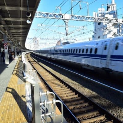 Viaggio a bordo del treno veloce Shinkansen - Kyoto