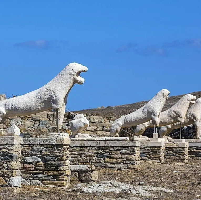Excursion to the islands of Delos and Rhenia by traditional boat - 米科诺斯岛