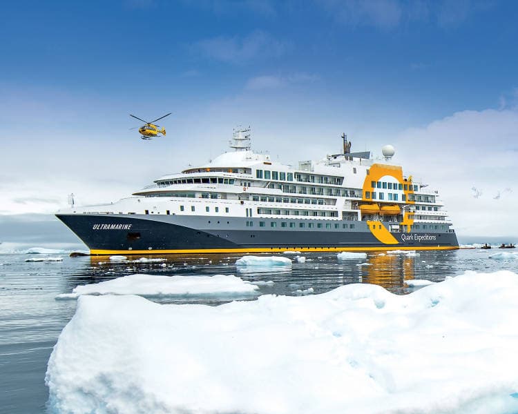 Antarctica by Helicopter: Crossing the Circle and the Peninsula