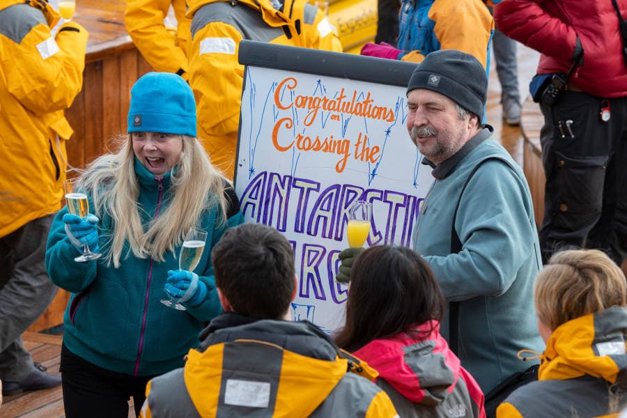 Antarctica by Helicopter: Crossing the Circle and the Peninsula