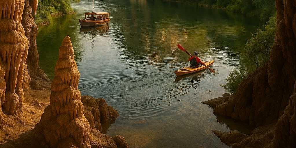 JOUR 7 : BENIFALLET ET MIRAVET ENTRE GROTTES, RIVIÈRE ET KAYAK
