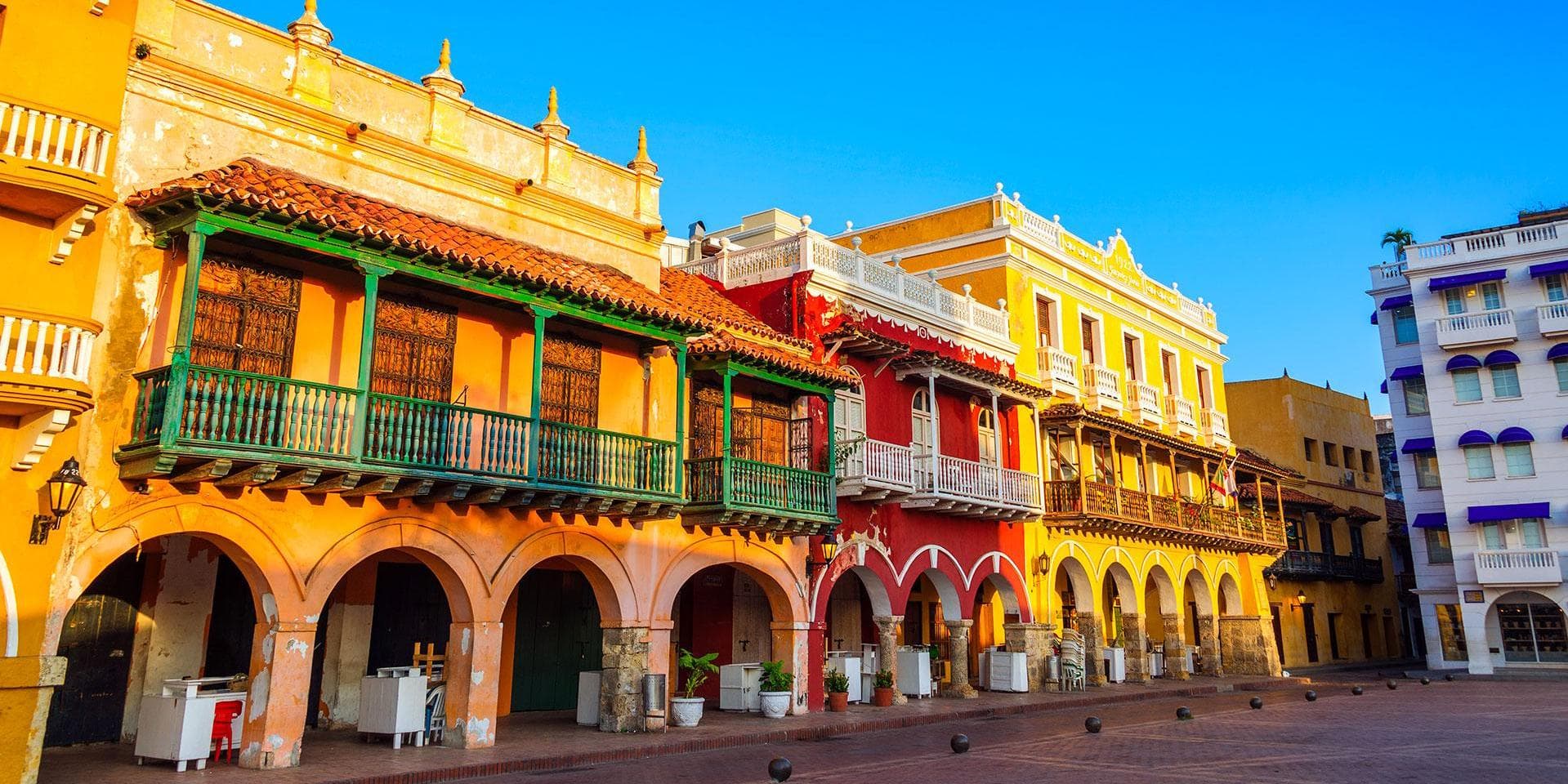 Day 5. Medellin and Cartagena - Departure and Arrival Transfers 