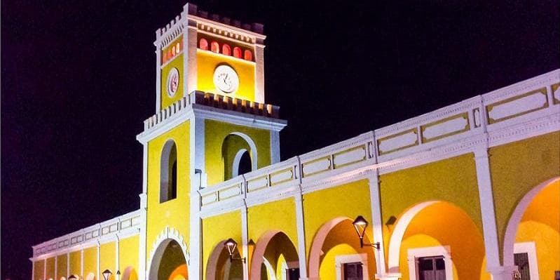Campeche, fortified city. 