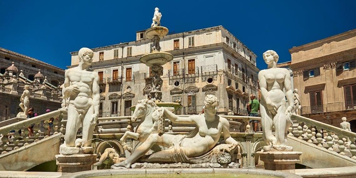 5°GIORNO: mercoledì: MONREALE - PALERMO (hotel a Palermo)