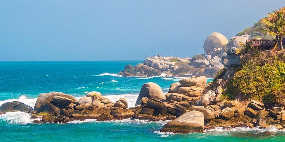 Day 7. Santa Marta - Tour to Tayrona National Natural Park - Cristal Neguanje Beach