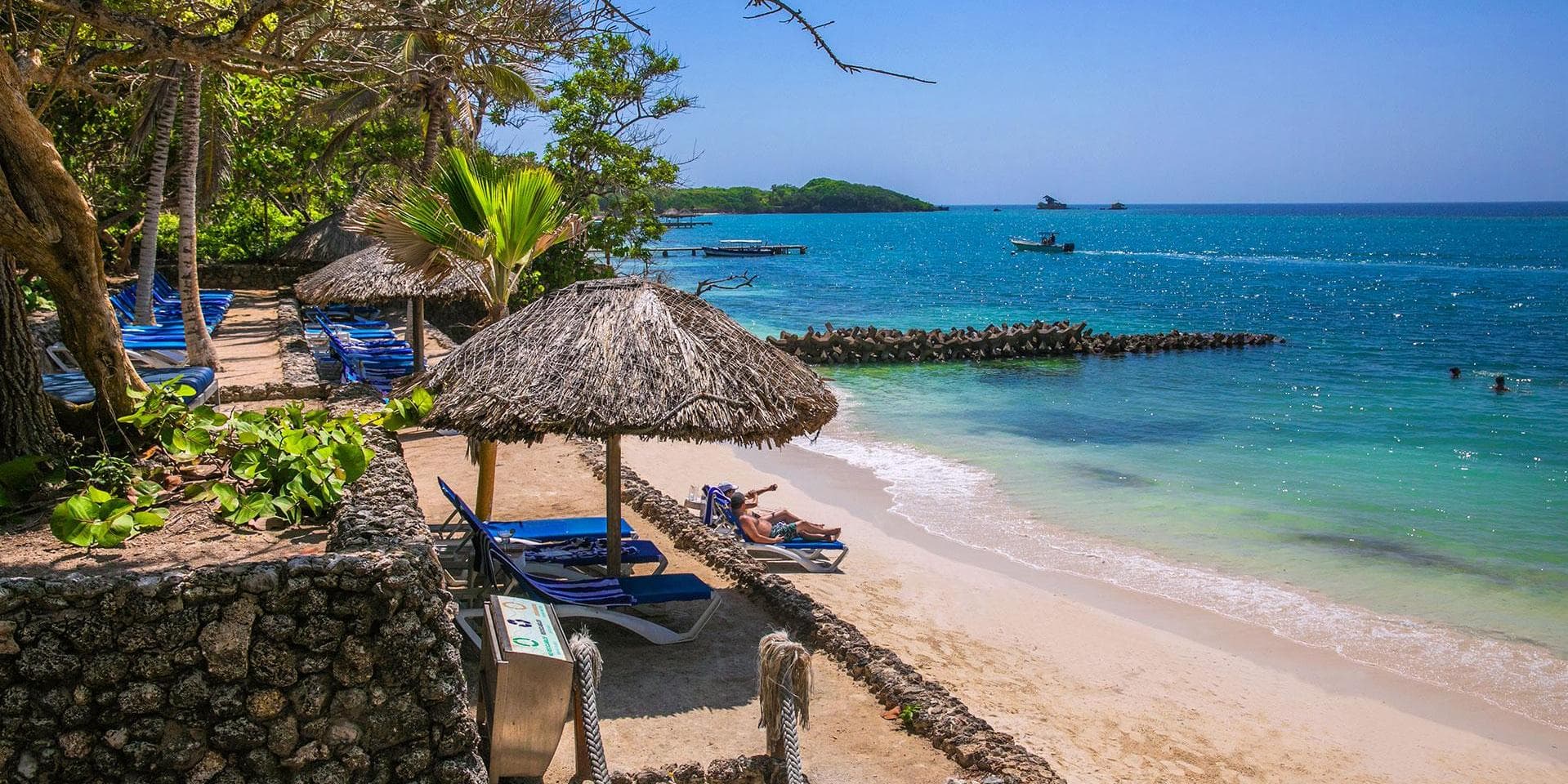 Dia 3: Cartagena - Passagem pelas Ilhas do Rosário: San Pedro de Majagua