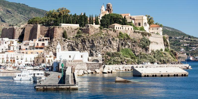 Lipari / Milazzo / Catania / Partenza