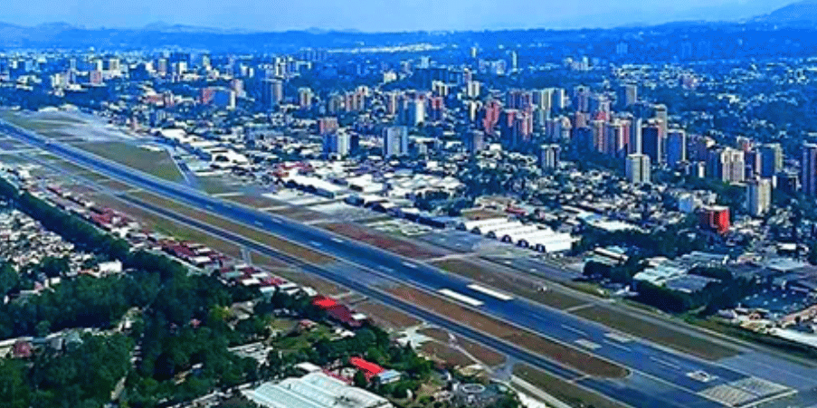 La Antigua to Guatemala International Airport.