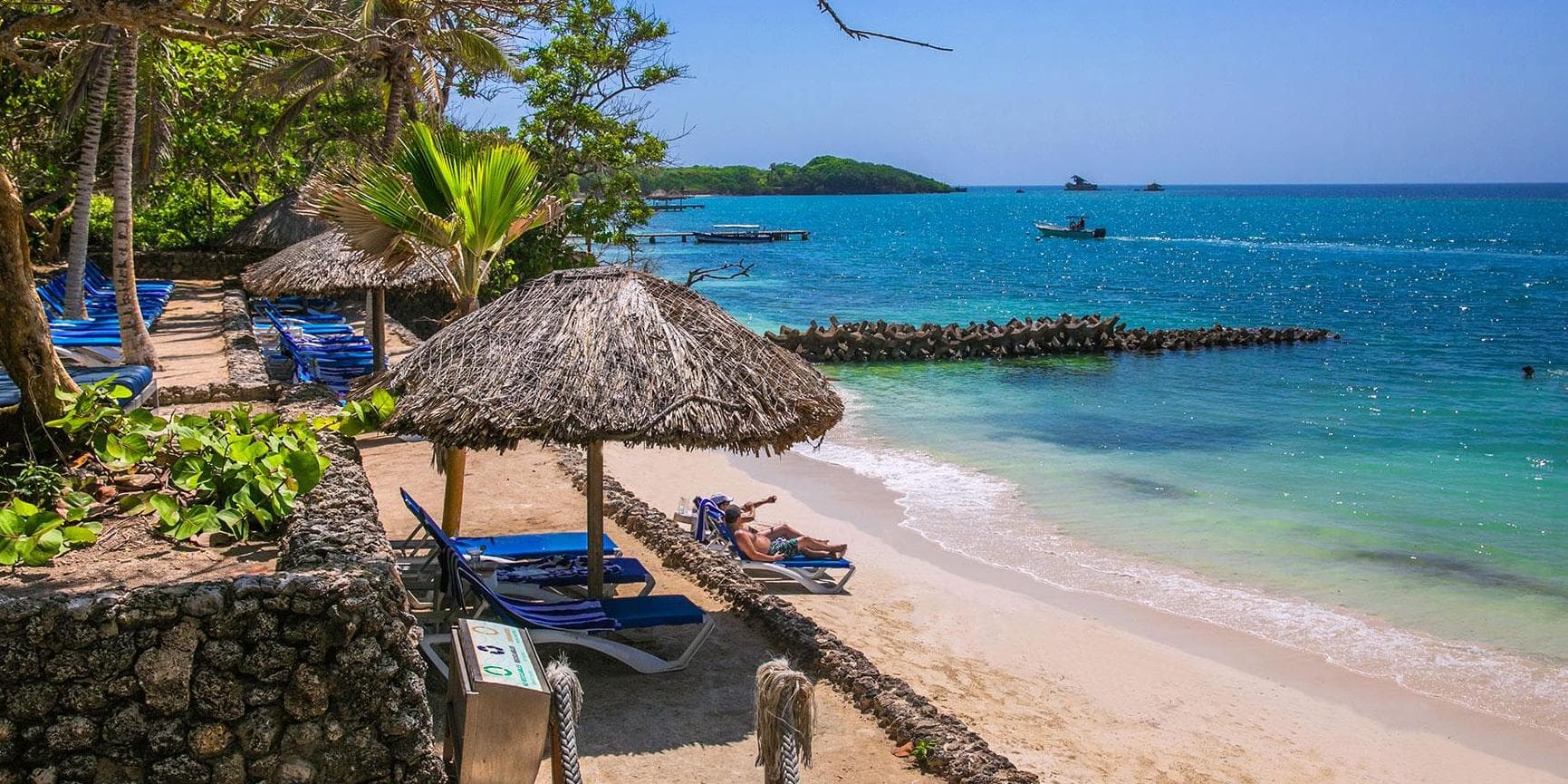 Dia 3. Cartagena - Passagem pelas Ilhas do Rosário: San Pedro de Majagua