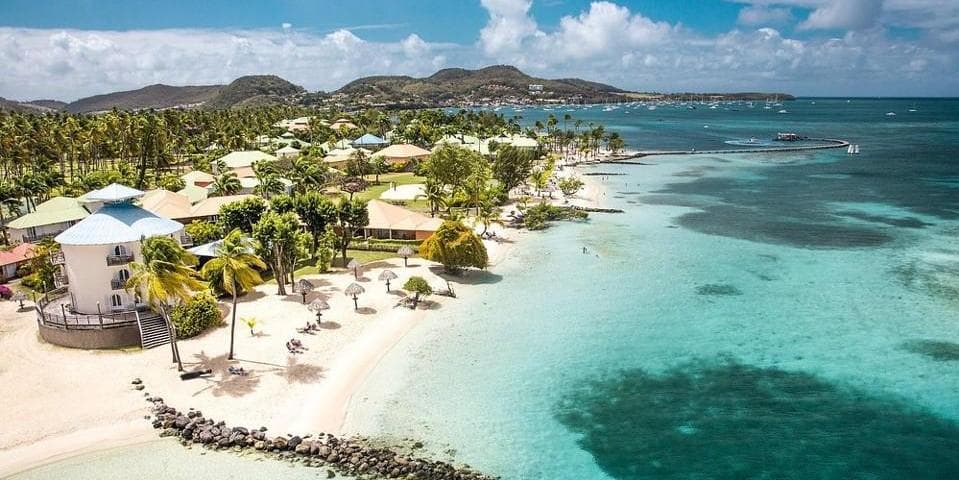 Na navegação Martinica