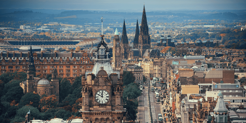 GIORNO 5 : EDIMBURGO - ITALIA