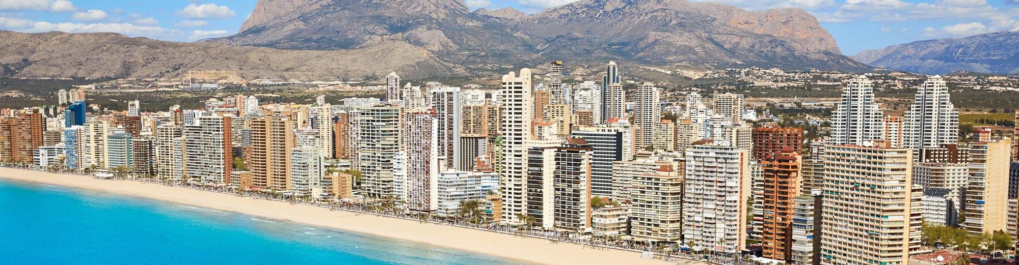 Levante Beach, Benidorm, Spain