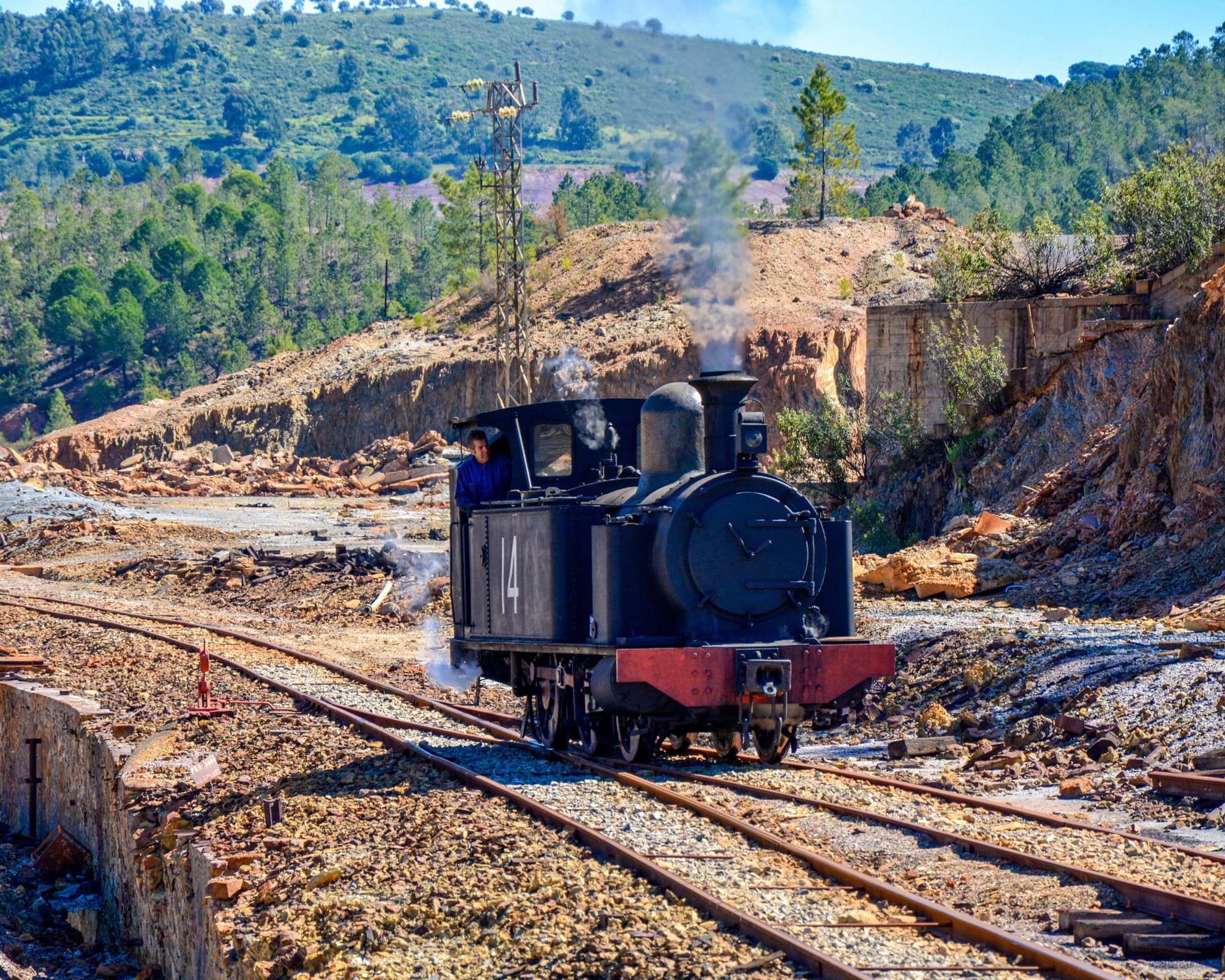 Minas de Riotinto, Espanya