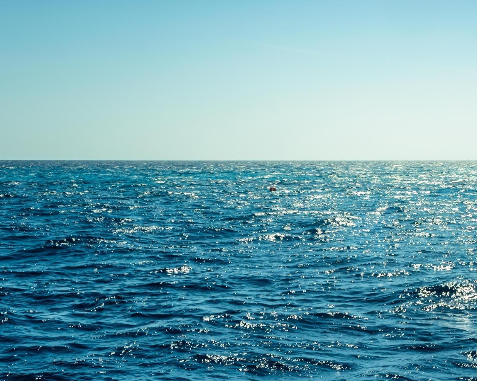 In navigation Great Stirrup Cay, Bahamas