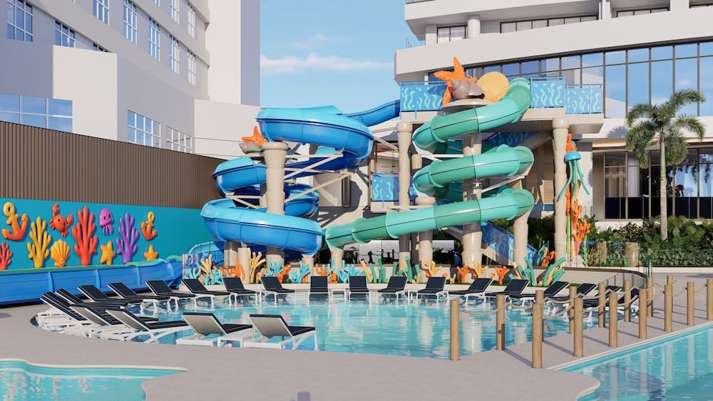 Beach Palace Family Resort & Spa, Waterslide