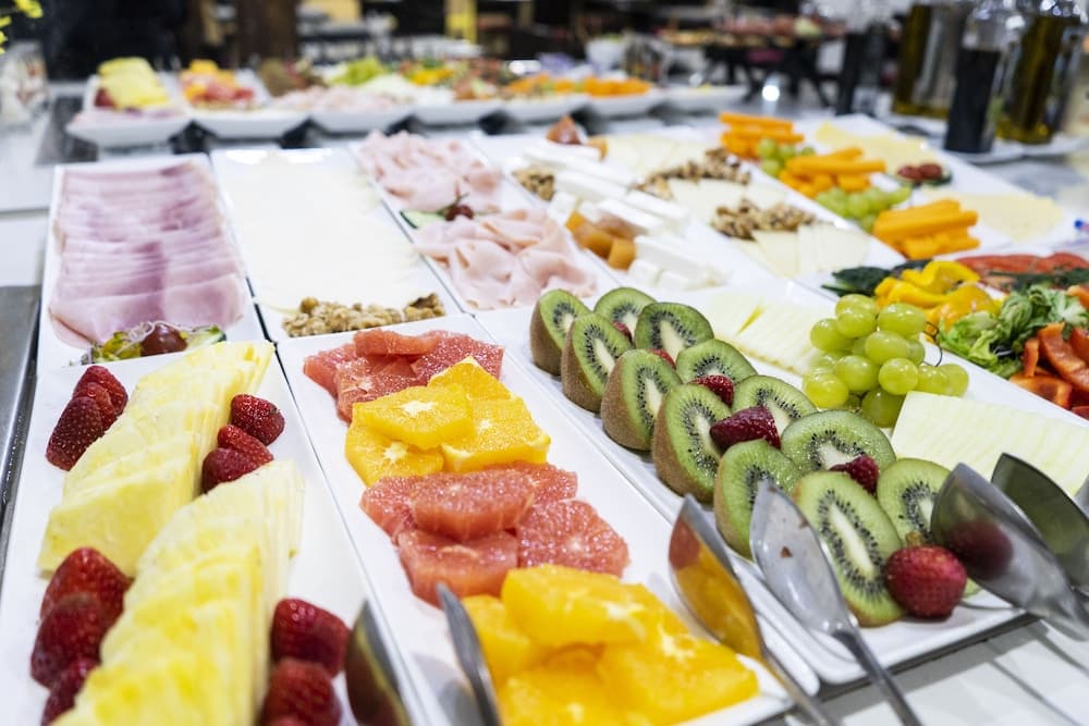 Petit Palace Arana, Breakfast buffet