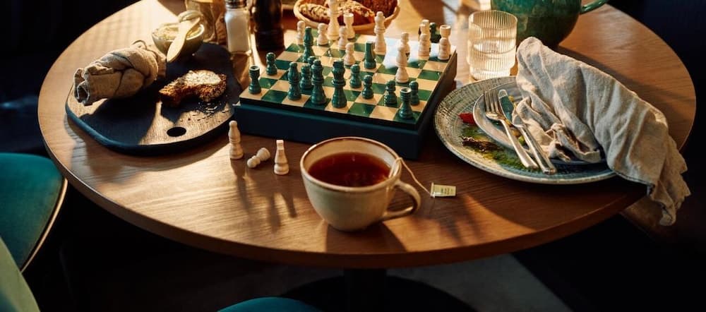 Home Hotel Gabelshus, Food and drink