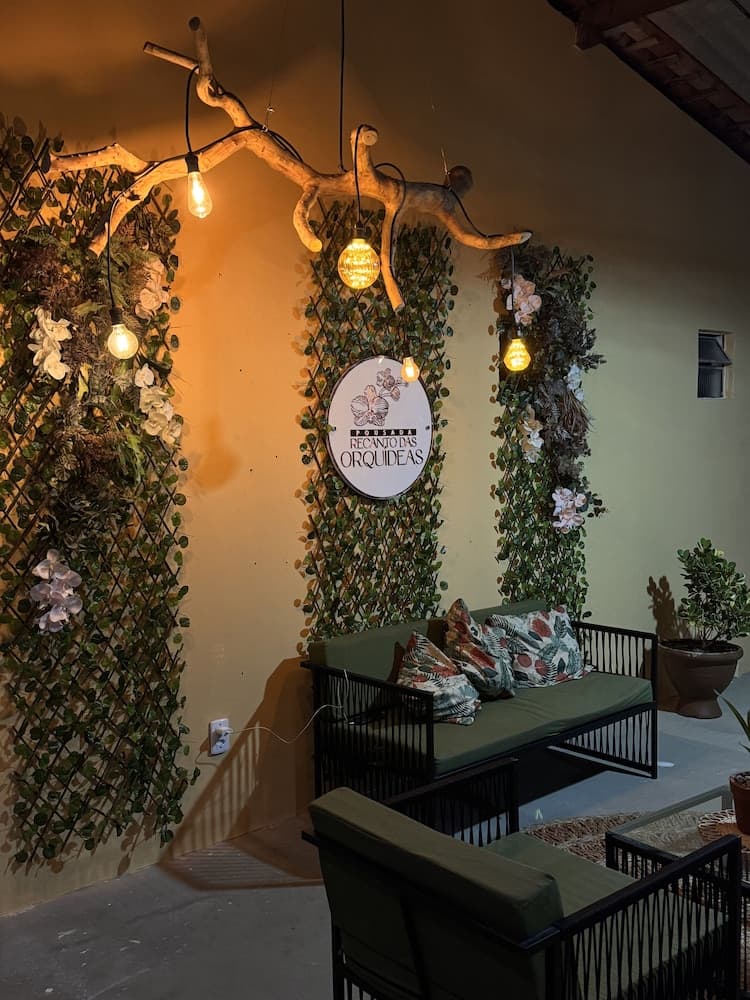 Pousada Recanto das Orquídeas, Reception
