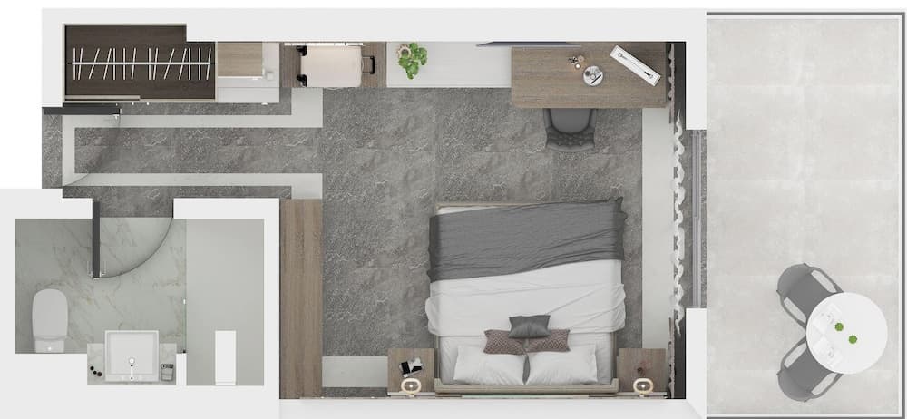 Potidea Palace Hotel, Floor plan