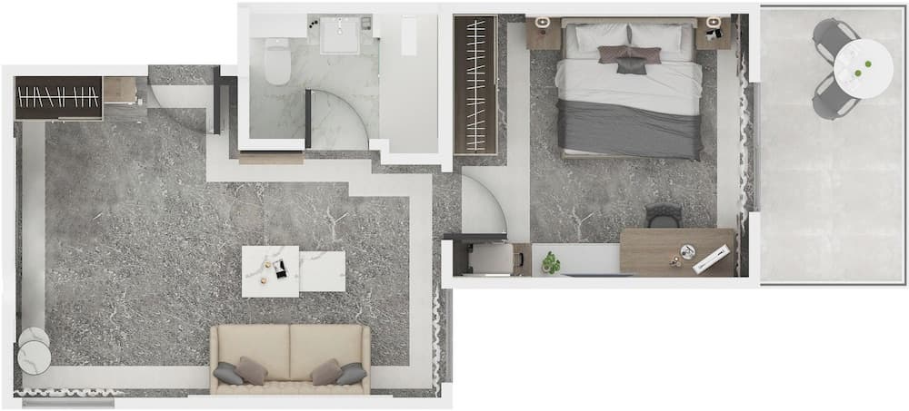 Potidea Palace Hotel, Floor plan