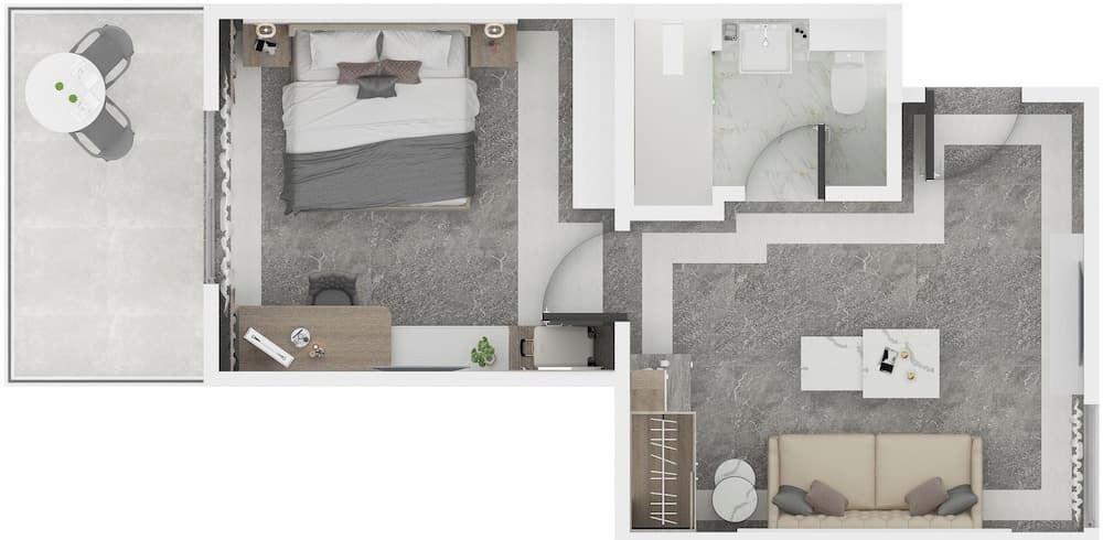Potidea Palace Hotel, Floor plan