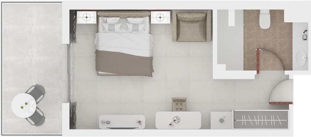 Potidea Palace Hotel, Floor plan