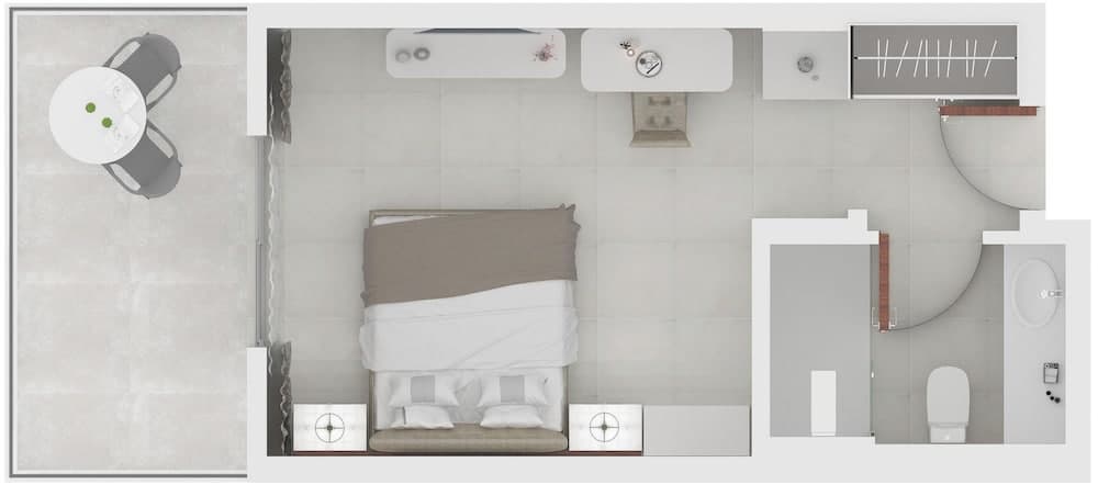 Potidea Palace Hotel, Floor plan