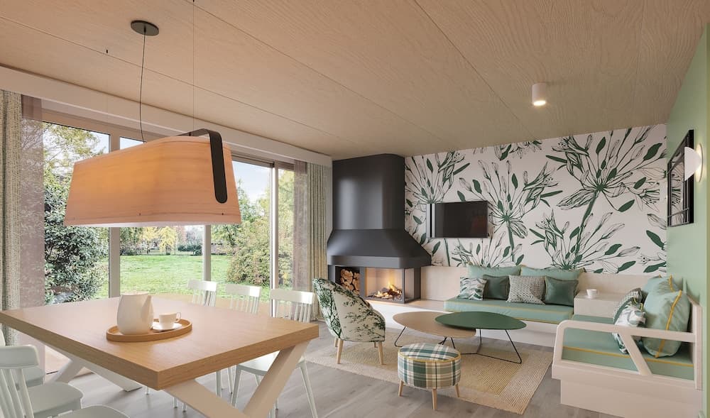 Center Parcs Villages Nature Paris, Living area